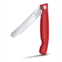 Нож для овощей VICTORINOX Швейцарская классика | Swiss Classic, складной, 11 см, красный для нанесения логотипа