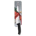 Нож разделочный VICTORINOX SwissClassic, 25 см, чёрный, в картонном блистере для нанесения логотипа
