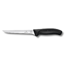 Нож обвалочный VICTORINOX SwissClassic, гибкое лезвие 15 см, чёрный, в картонном блистере для нанесения логотипа
