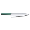Нож разделочный VICTORINOX Swiss Modern, 25 см, сталь / синтетический материал, шалфейный для нанесения логотипа