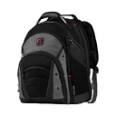 Рюкзак WENGER Synergy 16'', черный/серый, полиэстер/ПВХ, 36 x 26 x 46 см, 26 л для нанесения логотипа