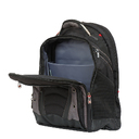 Рюкзак WENGER Synergy 16'', черный/серый, полиэстер/ПВХ, 36 x 26 x 46 см, 26 л для нанесения логотипа