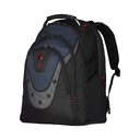 Рюкзак WENGER Ibex 17", черный/синий, полиэстер/ПВХ, 37 x 26 x 47 см, 23 л для нанесения логотипа