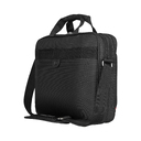 Портфель для ноутбука 15'' WENGER, черный, полиэстер/ПВХ, 40 x 15 x 33 см, 9 л для нанесения логотипа