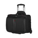 Мобильный офис WENGER Patriot с чехлом для ноутбука 15,6'', черный, 100% полиэстер 43х41х31 см, 25 л для нанесения логотипа