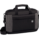 Портфель для ноутбука 16'' WENGER, черный/серый, полиэстер, 43 x 9 x 31 см, 9 л для нанесения логотипа