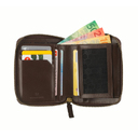Кошелёк VICTORINOX Weyl с защитой от сканирования RFID, коричневый, кожа наппа, 10x2,2x12 см для нанесения логотипа