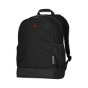 Рюкзак WENGER Quadma 16'', черный, полиэстер, 33x17x43 см, 22 л для нанесения логотипа