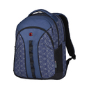 Рюкзак WENGER Sun 16'', синий со светоотражающим принтом, полиэстер, 35x27x47 см, 27 л для нанесения логотипа
