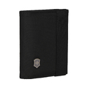 Бумажник VICTORINOX TA 5.0 Tri-Fold Wallet с RFID защитой, чёрный, нейлон, 9x3x10 см для нанесения логотипа