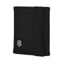 Бумажник VICTORINOX TA 5.0 Tri-Fold Wallet с RFID защитой, чёрный, нейлон, 9x3x10 см для нанесения логотипа