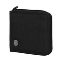 Бумажник VICTORINOX TA 5.0 Zip-Around Wallet с RFID защитой, чёрный, нейлон, 11x1x10 см для нанесения логотипа