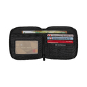 Бумажник VICTORINOX TA 5.0 Zip-Around Wallet с RFID защитой, чёрный, нейлон, 11x1x10 см для нанесения логотипа