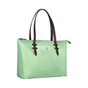 Сумка VICTORINOX Victoria Deluxe Business Tote, мятная, нейлон/кожа/микрозамша, 47x15x31 см, 16 л для нанесения логотипа