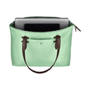 Сумка VICTORINOX Victoria Deluxe Business Tote, мятная, нейлон/кожа/микрозамша, 47x15x31 см, 16 л для нанесения логотипа
