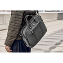 Портфель VICTORINOX Architecture Urban2 Briefcase 15'', серый, полиэстер/кожа, 42x13x31 см, 16 л для нанесения логотипа