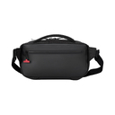 Рюкзак с одним плечевым ремнём VICTORINOX Touring 2.0, черный, полиэстер 600D, 30x11x17 см, 8 л для нанесения логотипа