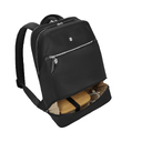 Рюкзак VICTORINOX Victoria Signature Deluxe Backpack, черный, нейлон/кожа, 32x18x39 см для нанесения логотипа