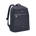 Рюкзак VICTORINOX Victoria Signature Deluxe Backpack, синий, нейлон/кожа, 32x18x39 см для нанесения логотипа
