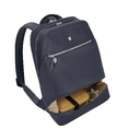 Рюкзак VICTORINOX Victoria Signature Deluxe Backpack, синий, нейлон/кожа, 32x18x39 см для нанесения логотипа