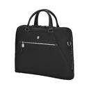 Портфель VICTORINOX Victoria Signature Briefcase, черный, нейлон/кожа, 42x13x30 см, 13 л для нанесения логотипа
