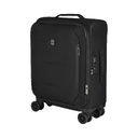Чемодан VICTORINOX Crosslight, чёрный, RPET полиэстер, 40x20x55 см, 37 л для нанесения логотипа