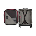 Чемодан VICTORINOX Crosslight, чёрный, RPET полиэстер, 40x20x55 см, 37 л для нанесения логотипа