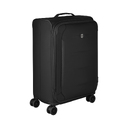 Чемодан VICTORINOX Crosslight, чёрный, RPET полиэстер, 45x30x68 см, 74 л для нанесения логотипа