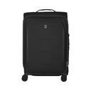 Чемодан VICTORINOX Crosslight, чёрный, RPET полиэстер, 45x30x68 см, 74 л для нанесения логотипа