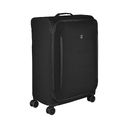 Чемодан VICTORINOX Crosslight, чёрный, RPET полиэстер, 50x32x76 см, 106 л для нанесения логотипа