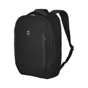 Рюкзак VICTORINOX Crosslight City Daypack, черный, RPET полиэстер, 32x18x46 см, 20 л для нанесения логотипа