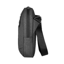 Сумка через плечо VICTORINOX Architecture Urban2 Crossbody Bag,серый, полиэстер/кожа, 9x22x28 см, 6 л для нанесения логотипа