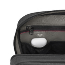 Сумка через плечо VICTORINOX Architecture Urban2 Crossbody Bag,серый, полиэстер/кожа, 9x22x28 см, 6 л для нанесения логотипа