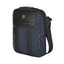 Сумка через плечо VICTORINOX Architecture Urban2 Crossbody Bag,синий, полиэстер/кожа, 9x22x28 см, 6 л для нанесения логотипа