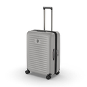 Чемодан VICTORINOX Airox Advanced, серо-белый матовый, 100% поликарбонат Makrolon, 46x29x69 см, 75 л для нанесения логотипа