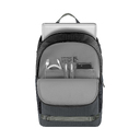 Рюкзак WENGER Tyon 15.6", антрацит/черный, переработанный ПЭТ/Полиэстер, 32х18х48 см, 23 л. для нанесения логотипа