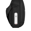 Сумка через плечо компактная VICTORINOX Architecture Urban2 Compact Crossbody Bag, черный, полиэстер/кожа, 22x6x16 см, 2 л для нанесения логотипа