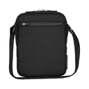 Сумка через плечо VICTORINOX Architecture Urban2 Crossbody Bag, черный, полиэстер/кожа, 22x9x28 см, 6 л для нанесения логотипа
