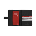 Обложка для паспорта VICTORINOX Travel Essentials, с защитой от сканирования RFID, чёрная, полиэстер, 11x1x15 см для нанесения логотипа