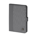 Обложка для паспорта VICTORINOX Travel Essentials, с защитой от сканирования RFID, серая, полиэстер, 11x1x15 см для нанесения логотипа
