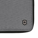 Обложка для паспорта VICTORINOX Travel Essentials, с защитой от сканирования RFID, серая, полиэстер, 11x1x15 см для нанесения логотипа