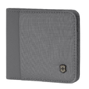 Бумажник VICTORINOX Travel Essentials Bi-Fold Wallet, с защитой от сканирования RFID, серый, полиэстер, 11x2x10 см для нанесения логотипа