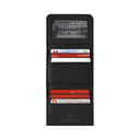 Бумажник VICTORINOX Travel Essentials Tri-Fold Wallet, чёрный, полиэстер, 9x2x10 см для нанесения логотипа
