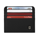 Портмоне для кредитных карт VICTORINOX Travel Essentials Card Holder, черное, полиэстер, 11х1x9 см для нанесения логотипа