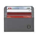 Портмоне для кредитных карт VICTORINOX Travel Essentials Card Holder, серое, полиэстер, 11х1x9 см для нанесения логотипа