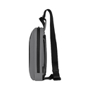 Рюкзак с одним плечевым ремнём VICTORINOX Travel Essentials, серый, полиэстер, 18x8x30 см для нанесения логотипа