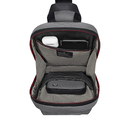 Рюкзак с одним плечевым ремнём VICTORINOX Travel Essentials, серый, полиэстер, 18x8x30 см для нанесения логотипа