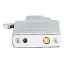 Газовый вставной блок для широкой зажигалки Zippo, одинарное жёлтое пламя, нержавеющая сталь для нанесения логотипа