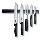 Магнитный держатель для ножей VICTORINOX "Major", 35 см, с 3 отверстиями для фиксации, чёрный для нанесения логотипа