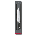 Нож шеф-повара VICTORINOX Grand Maître, кованый, 20 см, чёрный для нанесения логотипа